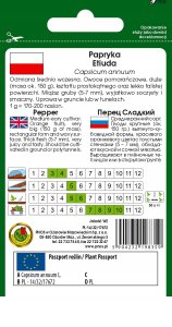 PNOS Nasiona warzyw | Papryka Etiuda | Opakowanie 0,5g 1