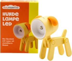 RealPower LED-Tier Taschenlampe Yellow dog 3