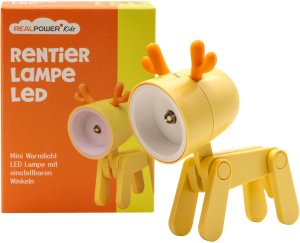 RealPower LED-Tier Taschenlampe Yellow deer 3