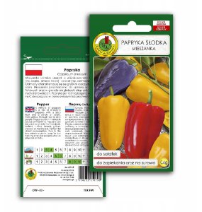 PNOS Mieszanka nasion | Papryka Słodka | Opakowanie 0,6g 8