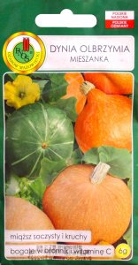 PNOS Mieszanka nasion | Dynia Olbrzymia | Opakowanie 6g 1