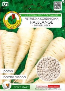 PNOS Nasiona otoczkowane | Pietruszka Korzeniowa Halblange | Opakowanie 300szt. 1