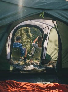 Outwell Two Room Dome Tent | Cloud 5 | 5 person(s) | Green 5