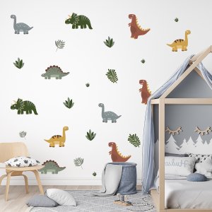ROOM Decor SIPO-WS63051 NAKLEJKI NA ŚCIANĘ MINI DINOZAURY 2
