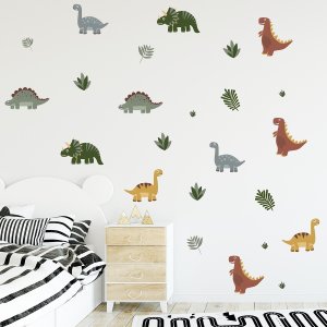 ROOM Decor SIPO-WS63051 NAKLEJKI NA ŚCIANĘ MINI DINOZAURY 3