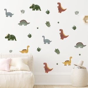 ROOM Decor SIPO-WS63051 NAKLEJKI NA ŚCIANĘ MINI DINOZAURY 4
