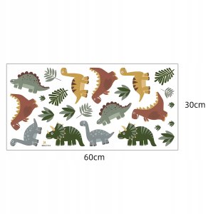 ROOM Decor SIPO-WS63051 NAKLEJKI NA ŚCIANĘ MINI DINOZAURY 5