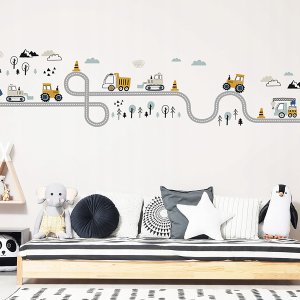 ROOM Decor SIPO-WS63042 NAKLEJKI NA ŚCIANE TRAKTORY ULICA 5