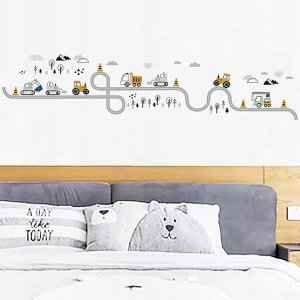 ROOM Decor SIPO-WS63042 NAKLEJKI NA ŚCIANE TRAKTORY ULICA 7