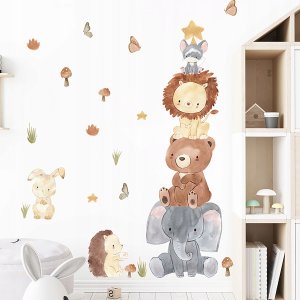 ROOM Decor SIPO-WS63043 NAKLEJKI NA ŚCIANĘ PIRAMIDA ZWIERZĘ 5