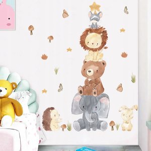 ROOM Decor SIPO-WS63043 NAKLEJKI NA ŚCIANĘ PIRAMIDA ZWIERZĘ 8