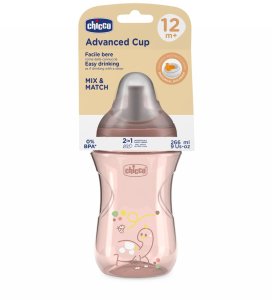 CHICCO-694115-KUBEK NIEKAPEK Z USTNIKIEM  W KSZTAŁCIE S 7