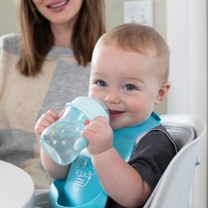 Chicco Kubek treningowy z miękkim ustnikiem turkusowy 4m 200 ml 4