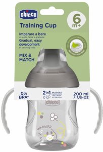 CHICCO-692135-KUBEK NIEKAPEK Z TWARDYM    USTNIKIEM 200ML 4