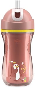 CHICCO-699115-KUBEK NIEKAPEK TERMICZNY    ZE SŁOMKĄ 266 ML 1