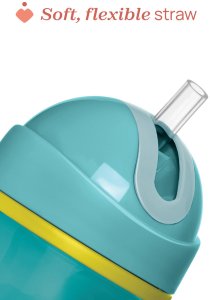 CHICCO-699125-KUBEK NIEKAPEK TERMICZNY ZE SŁOMKĄ 266M 3