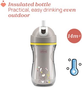 CHICCO-699135-KUBEK NIEKAPEK TERMICZNY    ZE SŁOMKĄ 266ML 2