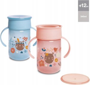 SUAVINEX - 402793-KUBEK TRENINGOWY 360*   340ML/NIEKAPEK/12M+/MIĘTOWY/WONDERLAND 5