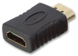 Adapter AV Lindy HDMI - HDMI czarny (41232) 1