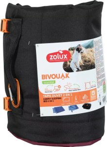 ZOLUX Śpiwór 2w1 dla psa BIVOUAK czerwony 1