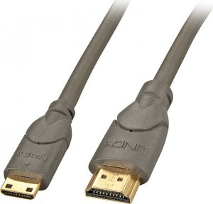 Kabel Lindy HDMI Mini - HDMI 1m szary (41031) 1