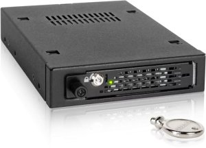 IcyDock ToughArmor 1x 2.5" to 1x 3.5" bay mobile rack SAS/SA 1