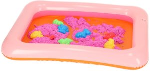 Kinetinis smėlis kibirėlyje, 1 kg, mėlynas 3