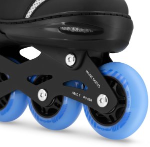 Rolki Spokey Trixie rekreacyjne regulowane czarno-niebieskie r. 31-34 4