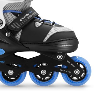 Rolki Spokey Trixie rekreacyjne regulowane czarno-niebieskie r. 39-42 3