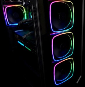 Sharkoon Lüfter  120*120*25 SHARK Lights       PWM RGB schwa 3