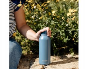 Quokka Solid - Butelka termiczna ze stali nierdzewnej 510 ml (Stone Blue) 4