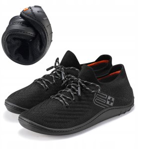 SH5010W Buty damskie BAREFOOT MERINO czarny/czarny 40 1