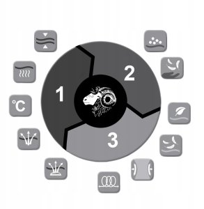 LS1627W Koszulka damska z golfem COMFORT MERINO kremowy L 6