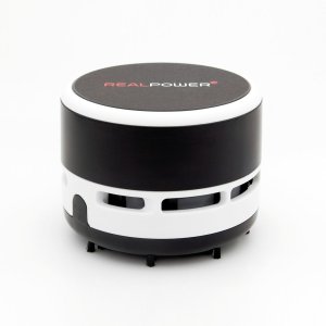 RealPower Mini Hoover-1,Mini Staubsauger,Batterie 1