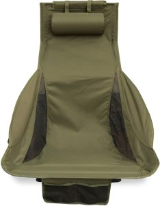 OFFLANDER DUŻE KRZESŁO KEMPINGOWE SKŁADANE OLIWKOWE 2
