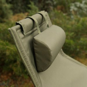 OFFLANDER DUŻE KRZESŁO KEMPINGOWE SKŁADANE OLIWKOWE 4