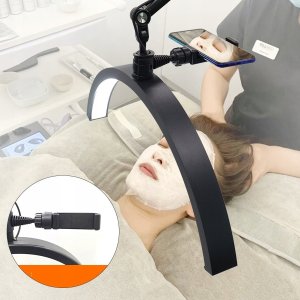 Michael Marinelli Lampa Led Kosmetyczna Bezcieniowa Moon Do Makijażu Paznokci Rzęs 45w +pilot / Gx580pro Różowy 7