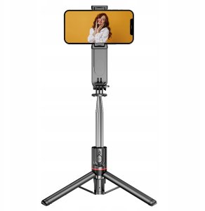 Statyw Selfie Stick Monopod + Pilot Oświetlenie Led 3w1 Na Telefon / Gopro / Selfie Lume 6