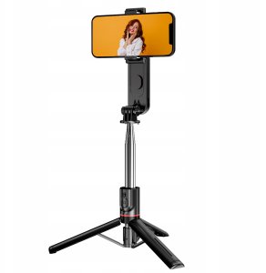 Statyw Selfie Stick Monopod + Pilot Oświetlenie Led 3w1 Na Telefon / Gopro / Selfie Lume 7