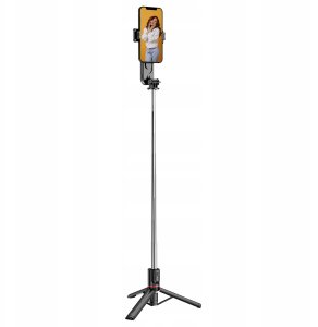 Statyw Selfie Stick Monopod + Pilot Oświetlenie Led 3w1 Na Telefon / Gopro / Selfie Lume 9