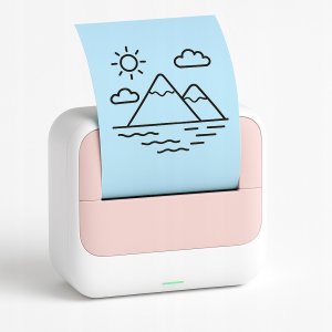 Papier Kolorowy Kolor Wkład Wkłady 3x Rolka 53mm X 6,5m Love Instant X6 / S1 / Phomemo T02 / M02x / M02 Pro 4