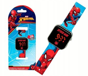 Cyfrowy Zegarek Led Cyfrowy Dziecięcy Dla Dzieci Spiderman Spider-man / Spd4987 1