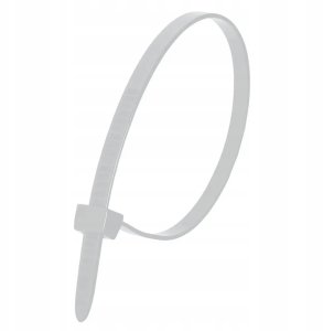Nylonowe opaski zaciskowe białe 4,8x300mm (100szt.) 3