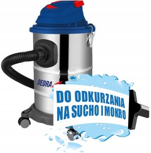 Odkurzacz do pracy na sucho/mokro1200W 20L filtr baweł.worek 3