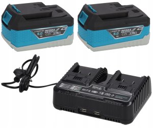 Kosiarka aku. 46cm z napędem, 2x18V, 2xDED7035, DED7038V 23