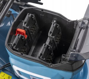 Kosiarka aku. 46cm z napędem, 2x18V, 2xDED7035, DED7038V 30