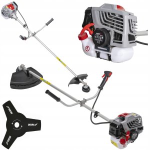 Kosa spalinowa 1,45kW 52cc szelki,głowica z żyłką,tarcza 15