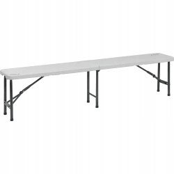 Ławka ogrodowa składana 183x30x43 cm 1