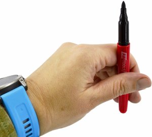 AWTOOLS MARKERY CIENKIE CZARNE 45 szt. 2