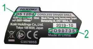 HIKOKI AKUMULATOR 18V 1,5Ah BSL1815 7